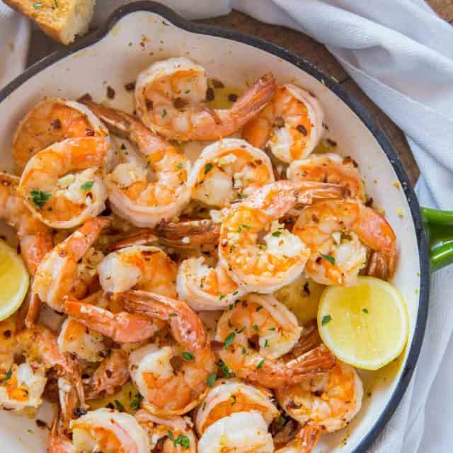 Buttery Shrimp Scampi