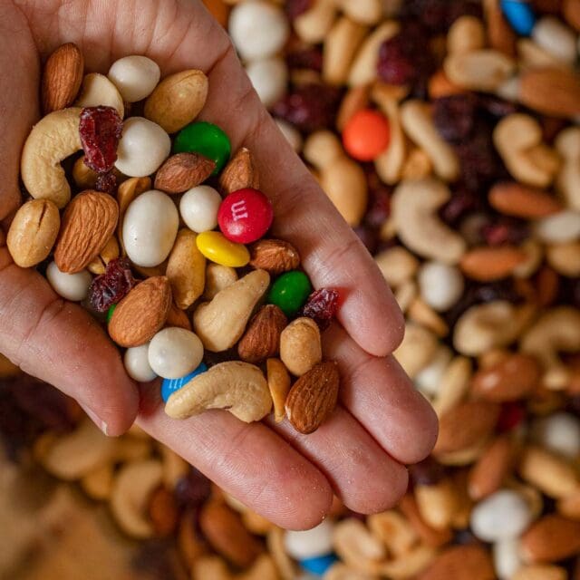 handful of Trail Mix